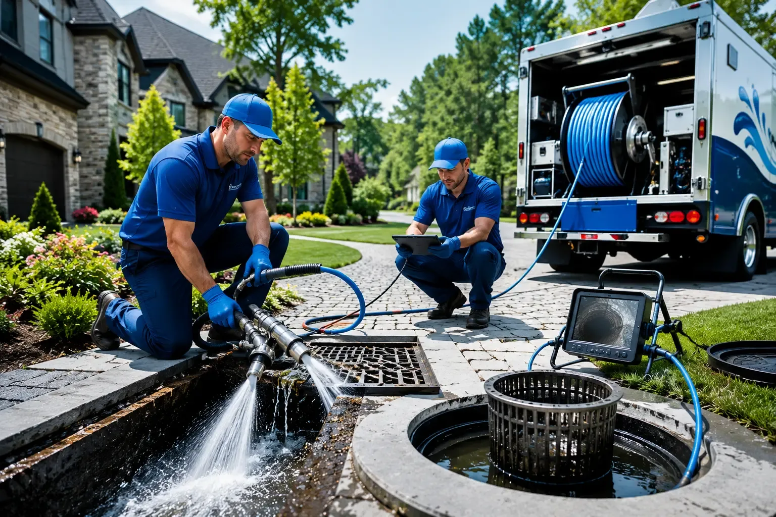 Local outdoor drain cleaning professionals in Chesterfield, MO
