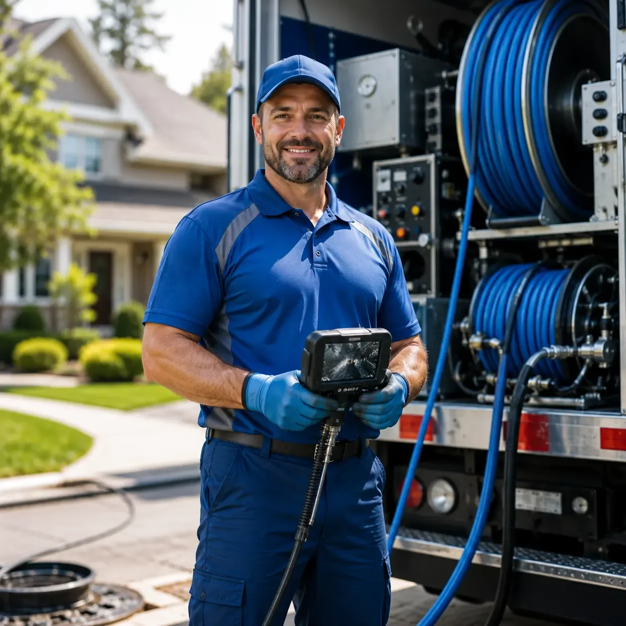 Local outdoor drain cleaning specialists in Chesterfield, MO
